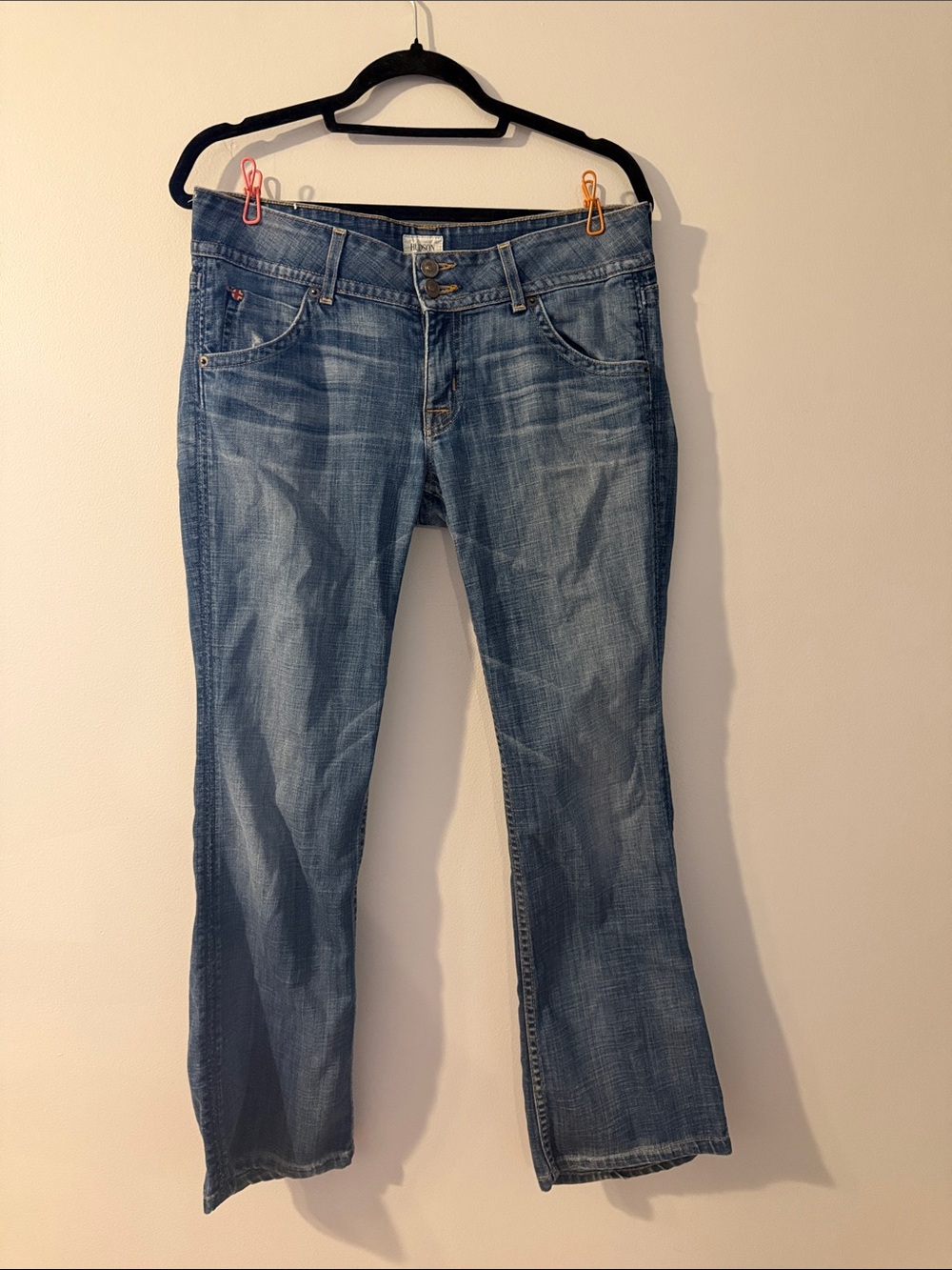 Hudson Jeans Women's Light Blue Bootcut Denim